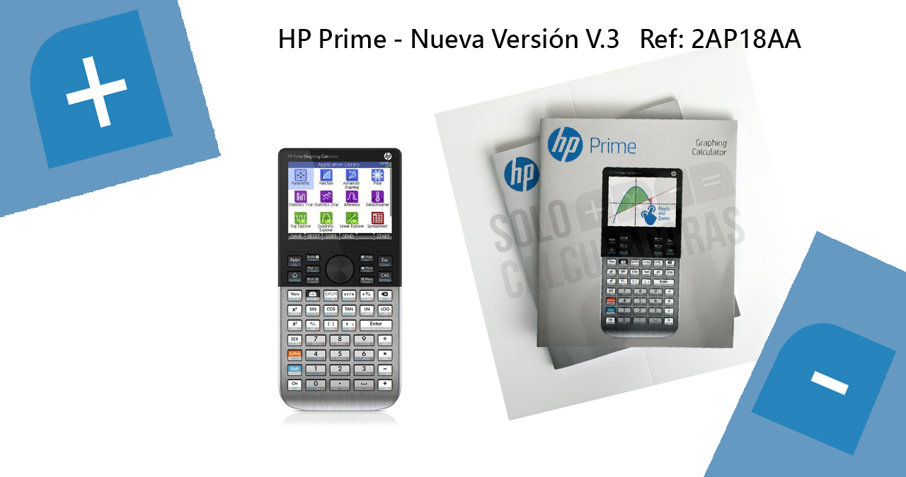 Pantano portón Esquivo Calculadora gráfica HP Prime V.3 - Solocalculadoras
